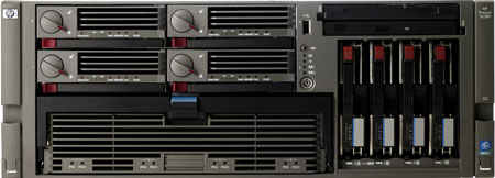  Dedicated server HP DL 580G3 4LFF, 4 x Intel Xeon MP 2.8GHz, 4GB RAM, 4x72GB HDD